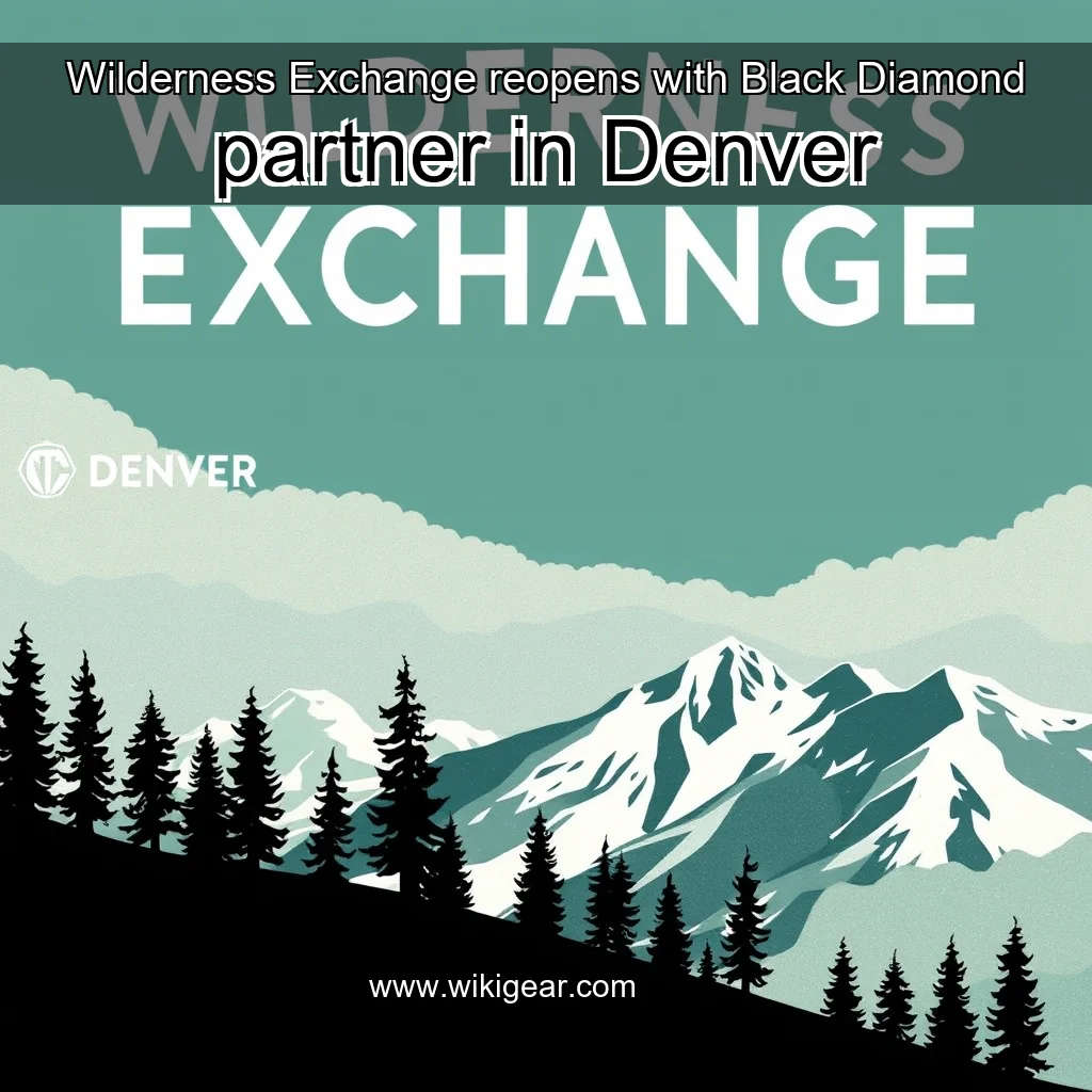 Read more about the article Wilderness Exchange reopens with Black Diamond partner in Denver