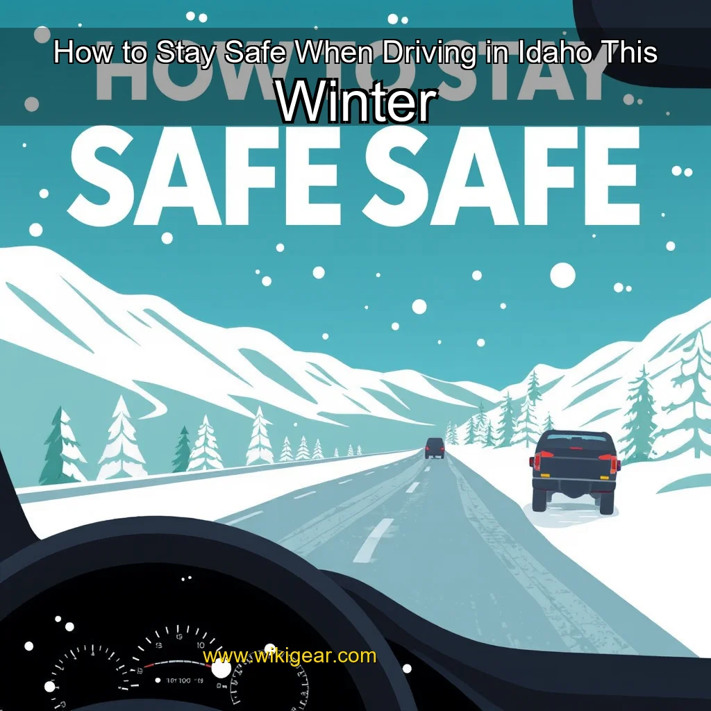 Read more about the article How to Stay Safe When Driving in Idaho This Winter