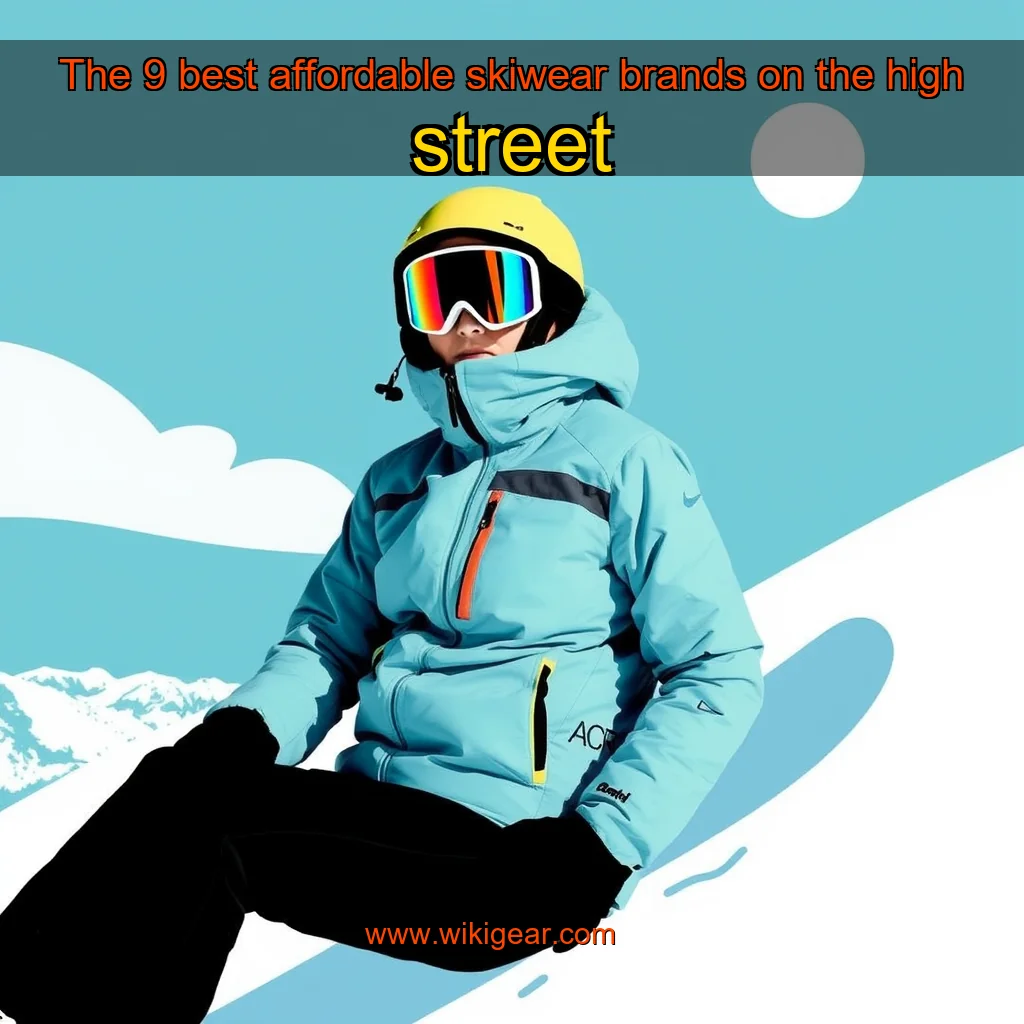 You are currently viewing The 9 best affordable skiwear brands on the high street