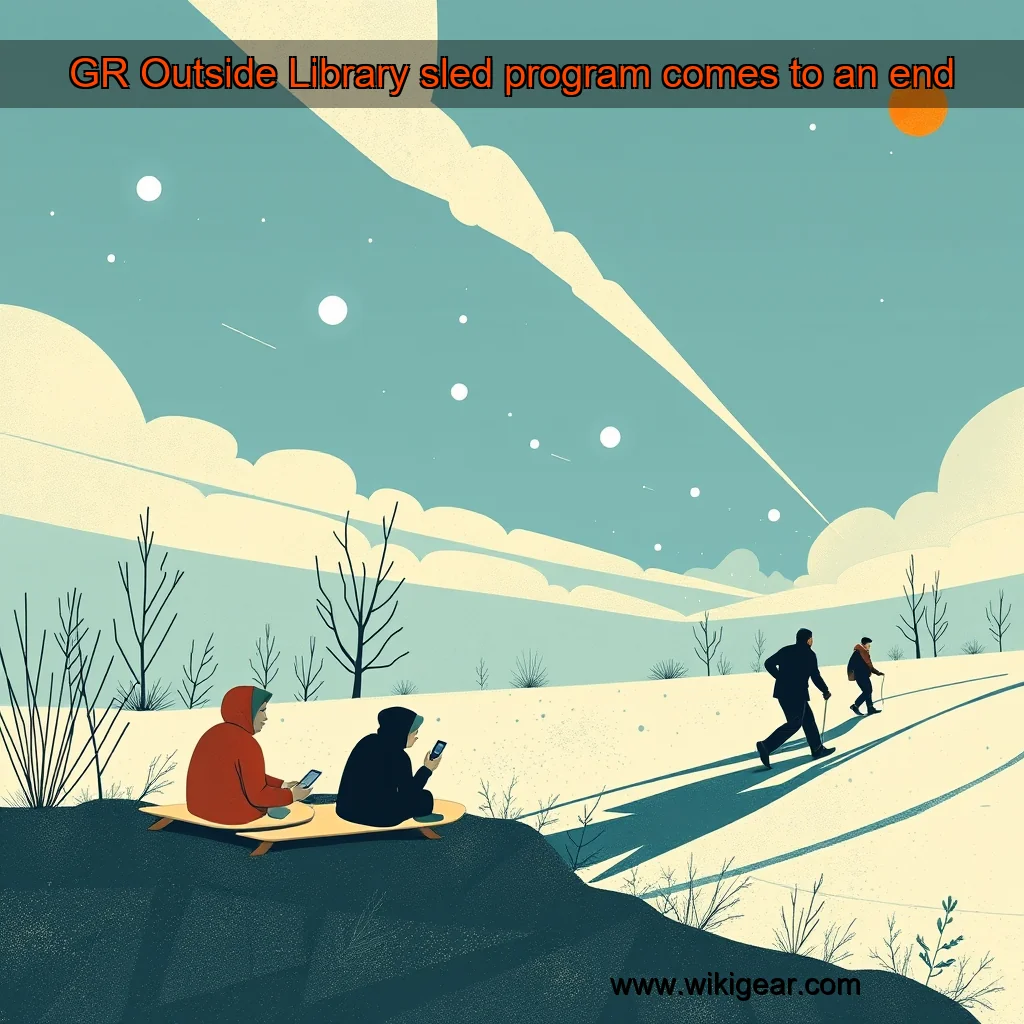 Read more about the article GR Outside Library sled program comes to an end