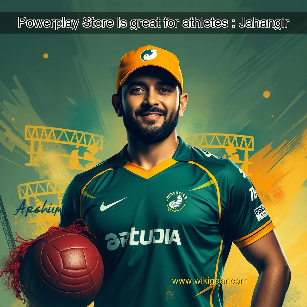 Read more about the article Powerplay Store is great for athletes : Jahangir