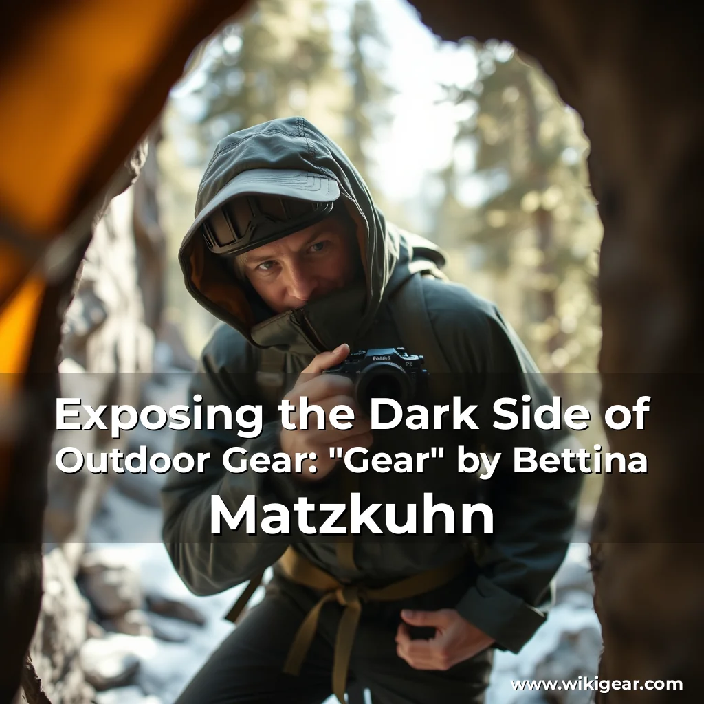 Read more about the article Exposing the Dark Side of Outdoor Gear: “Gear” by Bettina Matzkuhn