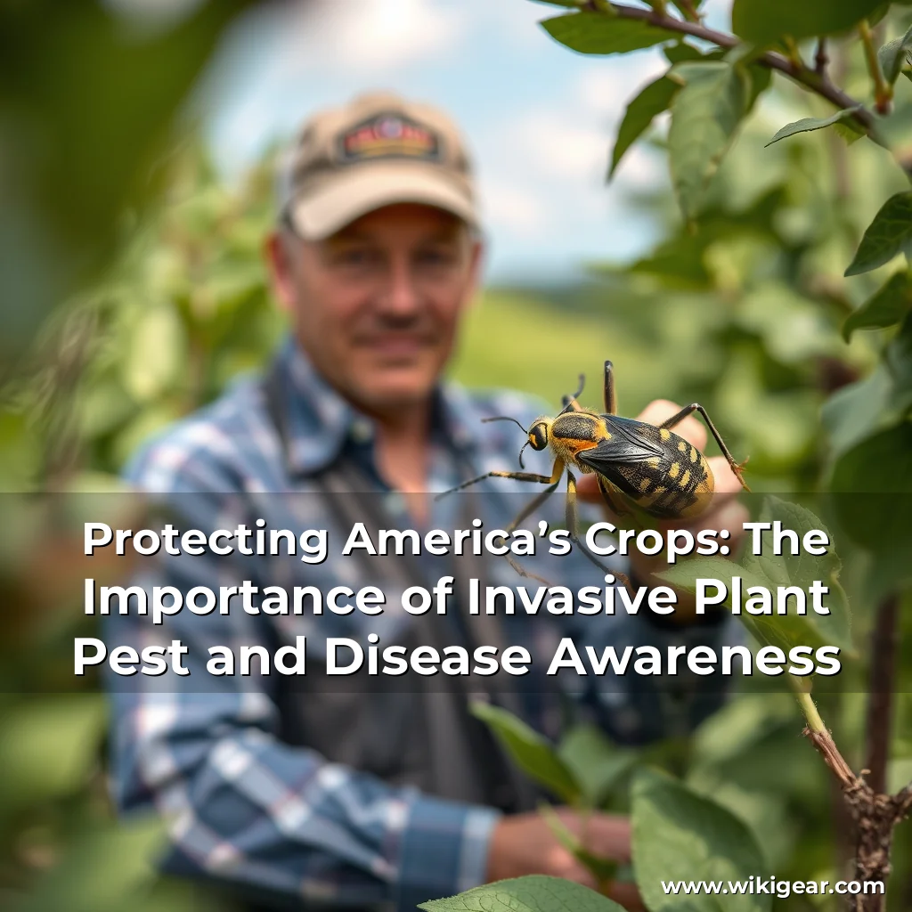 Read more about the article Protecting America’s Crops: The Importance of Invasive Plant Pest and Disease Awareness