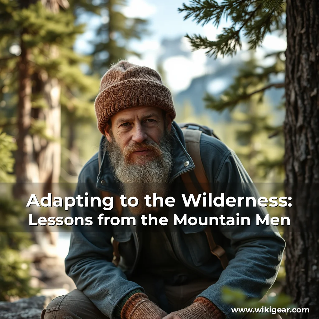 Read more about the article Adapting to the Wilderness: Lessons from the Mountain Men