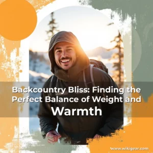 Read more about the article Backcountry Bliss: Finding the Perfect Balance of Weight and Warmth