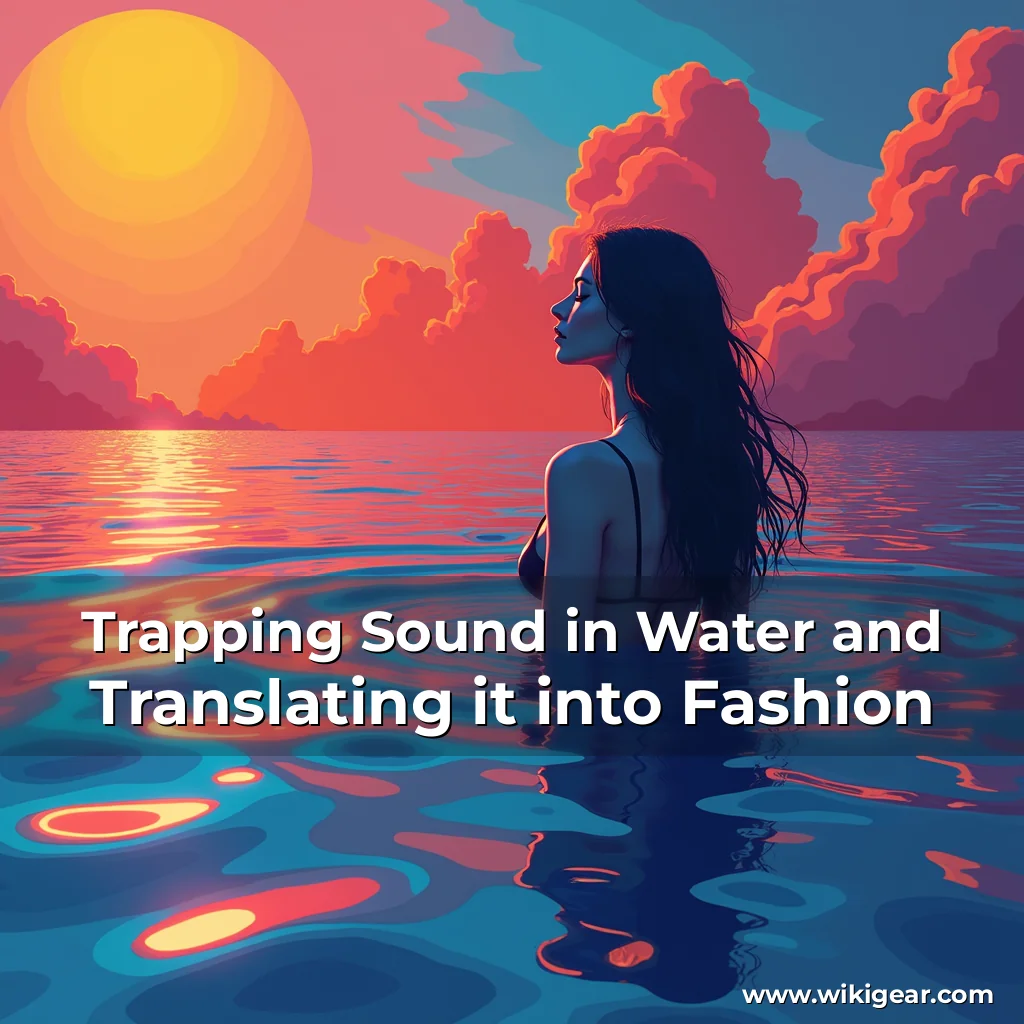Read more about the article Trapping Sound in Water and Translating it into Fashion