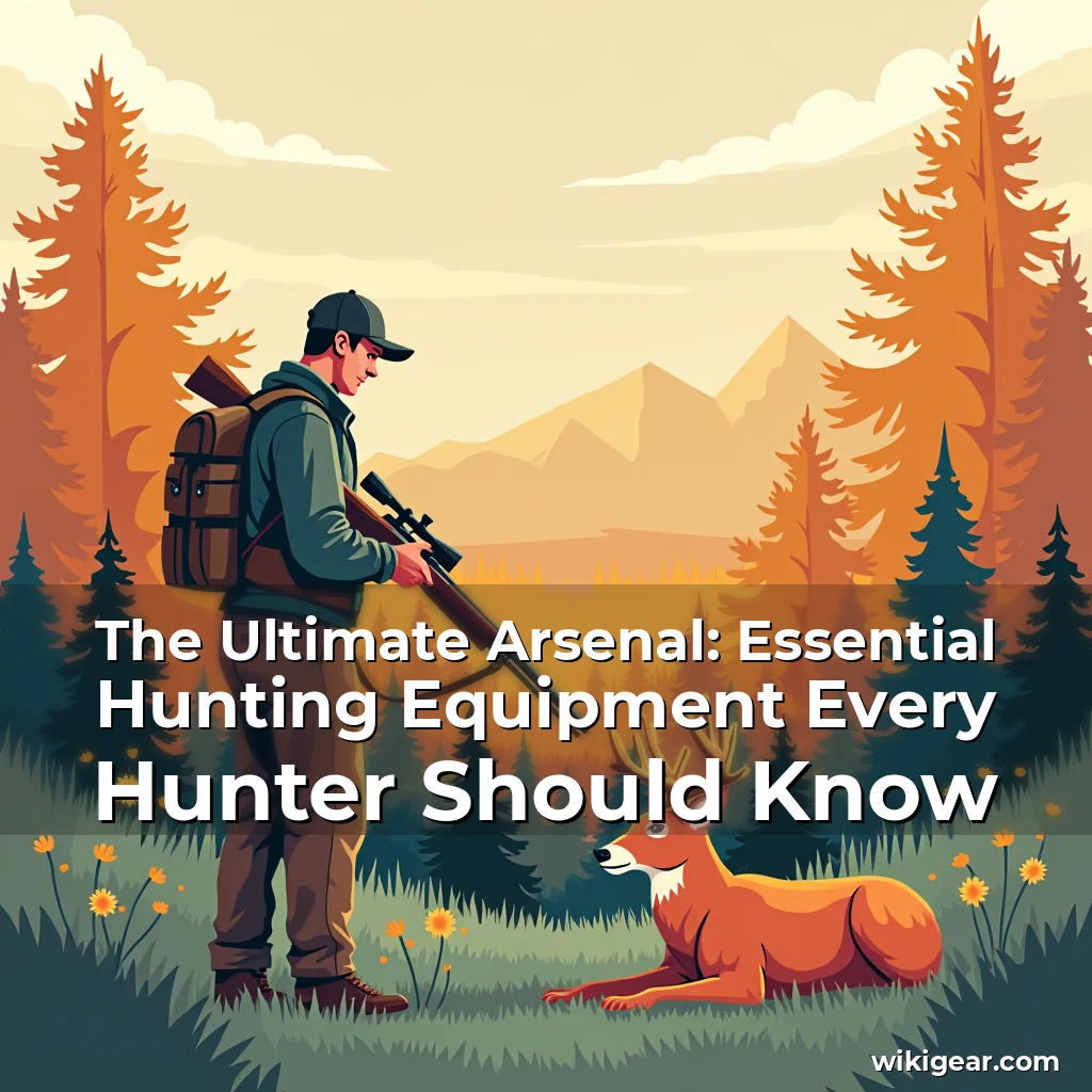 Read more about the article The Ultimate Arsenal: Essential Hunting Equipment Every Hunter Should Know