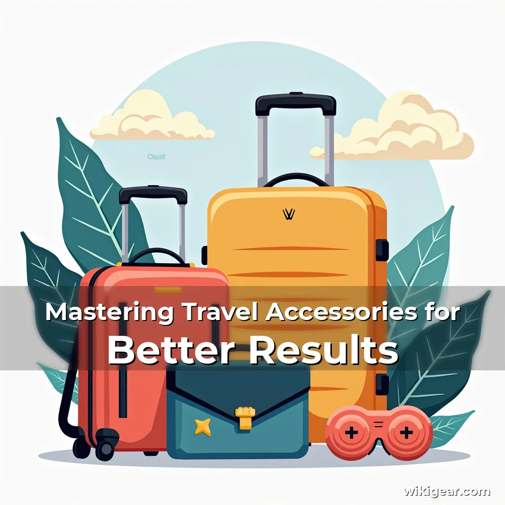 Read more about the article Mastering Travel Accessories for Better Results